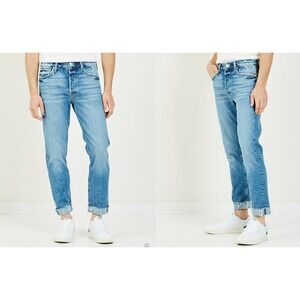 MOTHER The Chaser Ankle Cuff Fray in A Day in the Life of Daniel Men 34x30‎ NWT